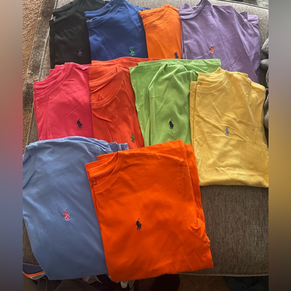 Various Polo Ralph Lauren shirts for sale